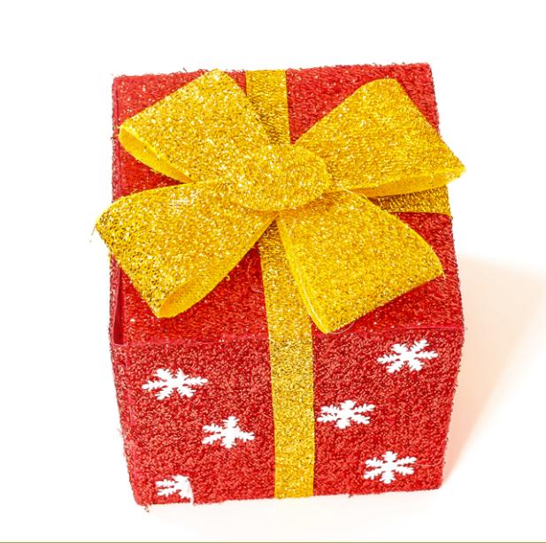 Christmas Gift Box DIY Jewelry Boxes Storage Case Holder Bow Present Gift