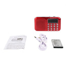 Retekess PR11 Portable Digital Tuning FM AM Radio TF Card USB Disk MP3 Music Player Flashlight
