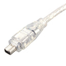 1.2M 4FT High Speed USB 2.0 Male to 4 Pin IEEE 1394 Cable Lead Extension Adapter Converter