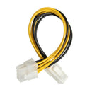 P4 Motherboard 8 Pins Built-in Power Plug to 4 Pins HDD Power Adapter Cable Lead Wire For PC