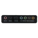 USB 5.1 Channel External Optical Audio Sound Card Adapter for Laptop Notebook PC