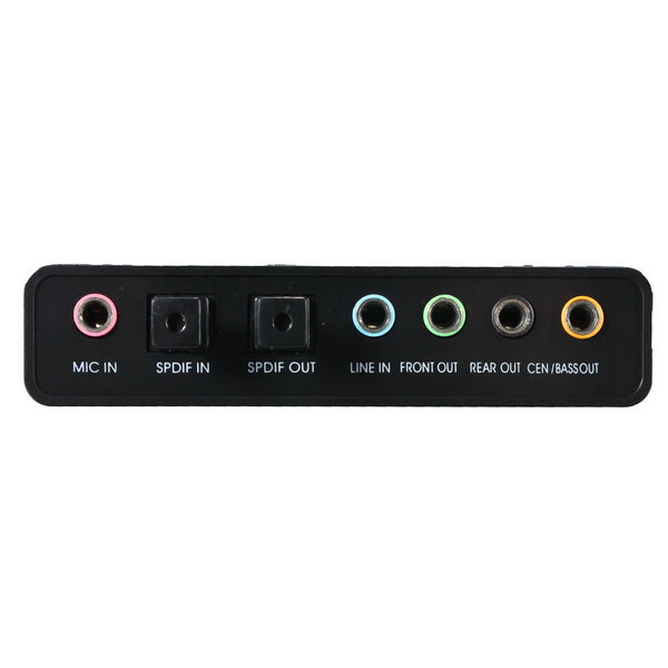 USB 5.1 Channel External Optical Audio Sound Card Adapter for Laptop Notebook PC