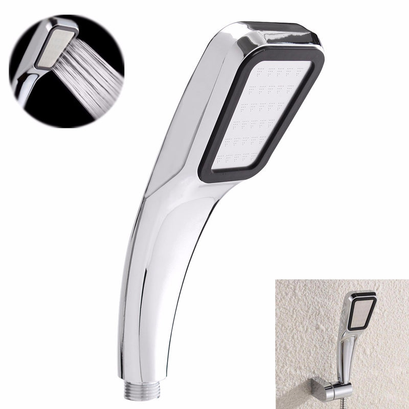 300 Hole Pressurized Hand-held Shower Head Electroplate Showerhead Bathroom