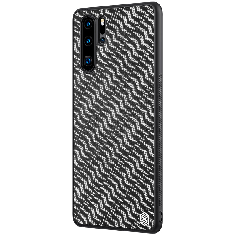 NILLKIN Woven Polyester Mesh Reflective Anti-fingerprint Protective Case for HUAWEI P30 Pro 2019