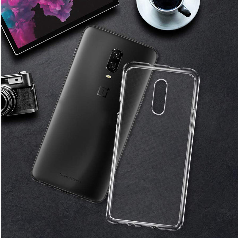 BAKEEY Transparent Ultra-thin Soft TPU Protective Case For OnePlus 7