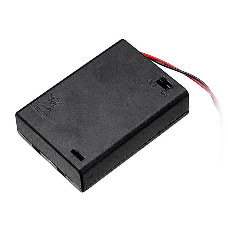 3 Slots AA Battery Box Battery Holder Board with Switch for 3xAA Batteries DIY kit Case