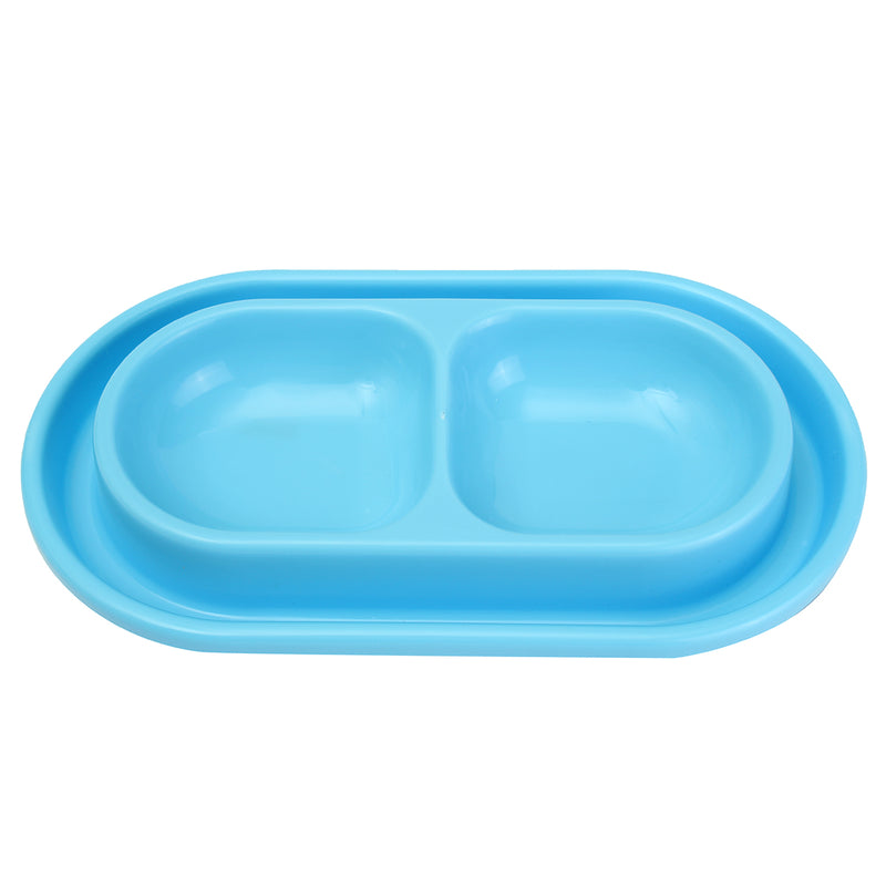 Anti-Ant Pet Puppy Dog Cat Doggie Dish Double Bowl Water Food Feeding Tool