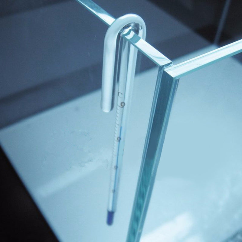 Aquarium Fish Tank Glass U Hook Hang On Tester Thermometer Temperature