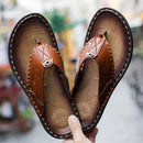 Mens Sandals Toe Shallow Summer Shoes Anti-slip Slippers Comfort Outdoor Sandals Summer Beach Shoes