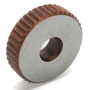 7pcs Knurling Knurler Tool 0.5/1/2mm Pitch Single Wheel Diagonal Wheel Linear Knurl Set