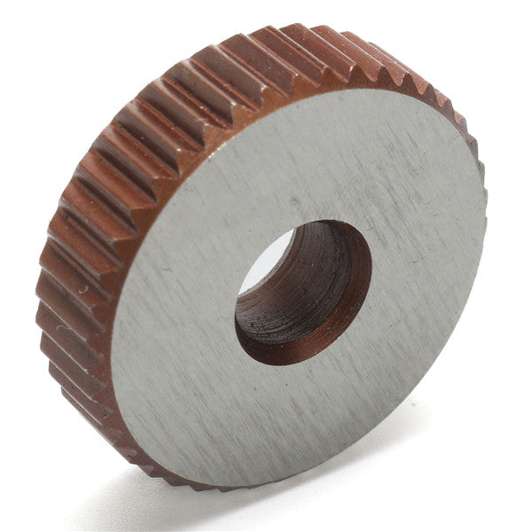 7pcs Knurling Knurler Tool 0.5/1/2mm Pitch Single Wheel Diagonal Wheel Linear Knurl Set