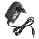 LUSTREON AC100-240V TO DC12V 2A 24W Power Supply Adapter For Strip Light + Female Connector