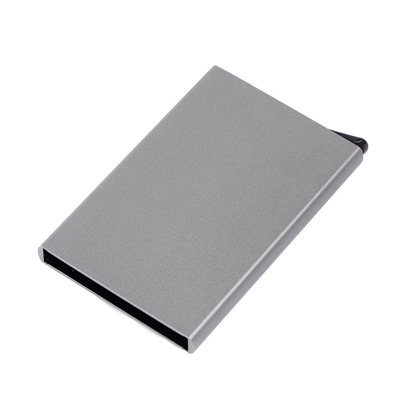 TW2717 Portable Degaussing Business Card Holder Aluminum Alloy Name Card Case Business ID Credit Card Case Cover Storage Box