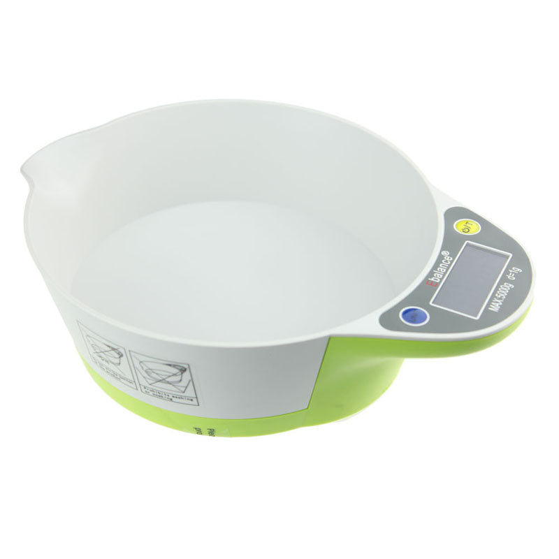 Smart 5kg Digital Multifunction Kitchen and Food Scale with Bowl for Pet Feeding