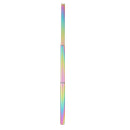 Telescopic Reusable Drinking Straw Portable 3 Fold Stainless Steel Metal with Cleaning Brush