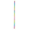 Telescopic Reusable Drinking Straw Portable 3 Fold Stainless Steel Metal with Cleaning Brush