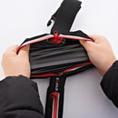 EXFAR Waterproof Belt Sports Waist Bag Storage Bag for Under 6 inch Smartphone Headphone