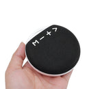 Portable Mini Outdoor Wireless bluetooth Stereo Cloth Speaker with Lanyard Strap Microphone