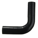 90 Degree Black Silicone Tube 150mm Length Silicone Vacuum Hose Tubing Turbo Coolant Tube