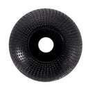 Drillpro 110mm Tungsten Carbide Arc Wood Shaping Disc Carving Disc 22mm Bore Sanding Grinder Wheel for 115 125 Angle Grinder