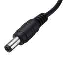 5.5x2.1mm DC 12V 1A Power Supply Adapter for CCTV Security Camera DVR + 4 Split Power Cable