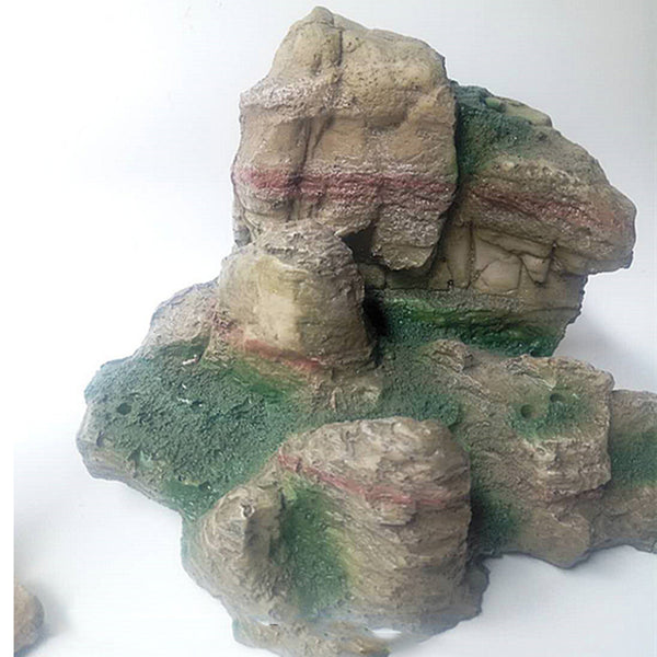 Fish Tank Decorative Artificial Aquarium Decorations Rockery Resin Handicraft Landscape Underwater Ornament