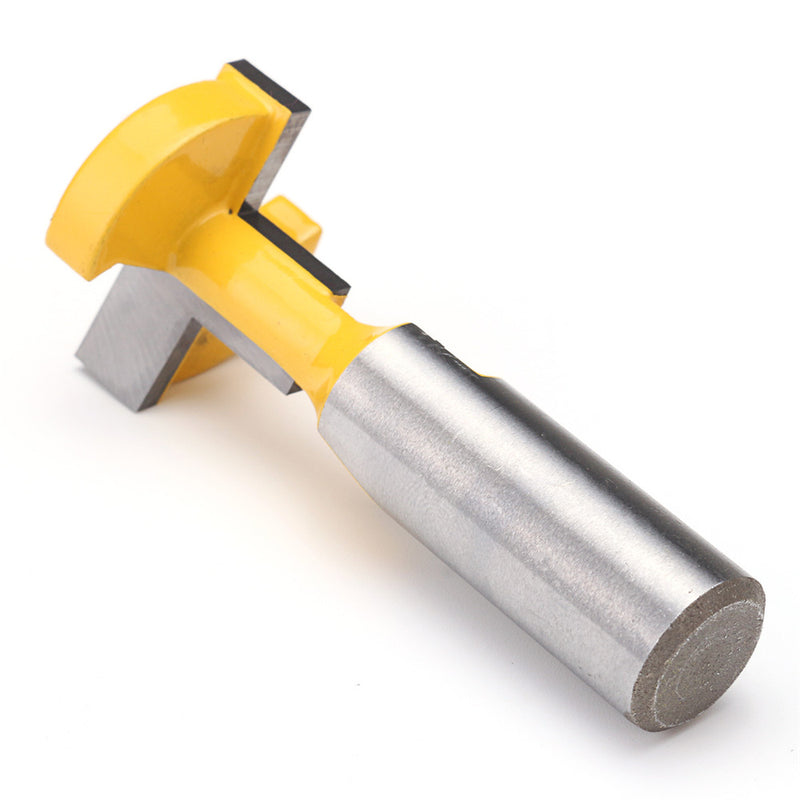 1/2 Inch Shank T-slot Router Bit T-track Slotting Woodworking Milling Cutter