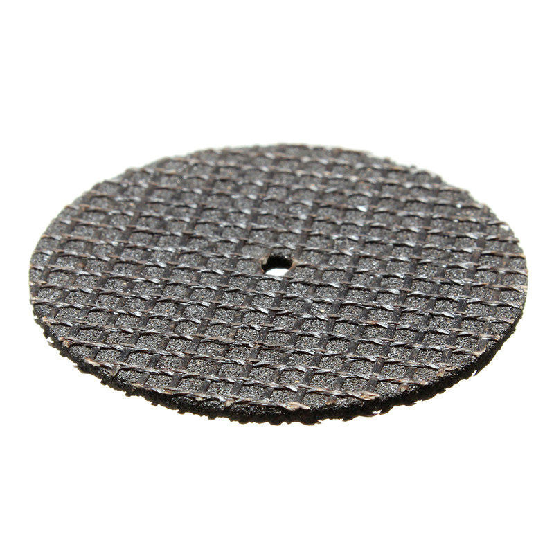 50Pcs Black Cutting 32mm Wheel Disc with 2 Mandrel Bit For Dremel Rotary Tool Set