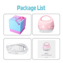 Electric Facial Brush Cleaner Face Electric Massager Deep Warm Cleansing Skin Scrubber Skin Care