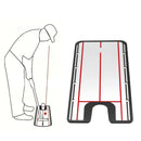 Acrylic Golf Putting Mirror Aid SwingTrainer Alignment Training Line Practice Tool