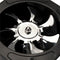 40W 6'' Exhaust Fan 6'' Exhauster Muffler Wall Mounted Low Noise Air Vent Ventilation