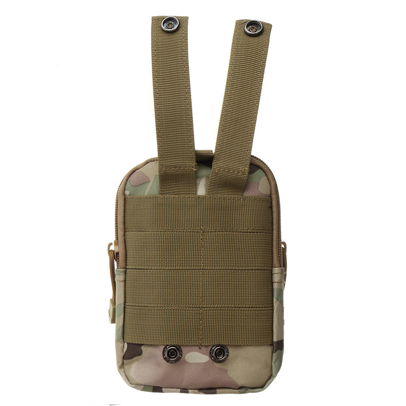 Waterproof Nylon Military Tactical Molle Waist Pack Utility Pouch Emergency Pocket Bag