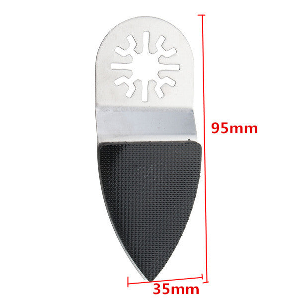 51pcs Finger Sanding Sheets Pads Paper Set For Fein Multimaster Bosch Oscillating Multitool