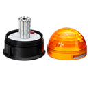 DC12-24V 40LED Magnetic Roof Rotating Flash Amber Beacon Strobe Tractor Warning Signal Light