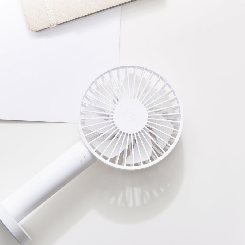 Zmi 3 Speeds Cooling Fan from Xiaomi Eco-System Portable Handheld With Rechargeable Built-in Battery 2600mAm/3350mAh USB Port Handy Mini Fan For Smart Home