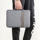 BUBM 35.5x3x26cm Laptop Storage Bag Waterproof Document Book Handbag Briefcase Outdoor Travel