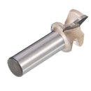 Drillpro 1/2 Inch Shank Wood Double Finger Router Bit Woodworking 2 Flutes Milling Cutter