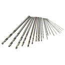 20pcs 0.3-1.6mm Micro HSS Twist Drill Bits Set Straight Shank