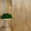 1.0x2.0m Glitter String Bead Door Curtain Panels Fly Screen & Room Divider Voile Curtains Net