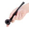 Man High-end Ebony Wooden Enchase Smoking Filter Pipe Long Handle Water Pipe