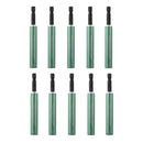 Drillpro 10pcs 100mm Flexible Screwdriver Bit Holder 1/4 Inch Hex Magnetic Extension Holder for Electric Drill