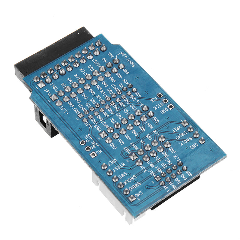 10pcs Multi-Function Switching Board Adapter Support J-LINK V8 V9 ULINK 2 ST-LINK Emulator STM32
