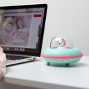 emie Space Traveler Decompression Sleep Night Light Bedside Table Lamp Portable White Noise Machine