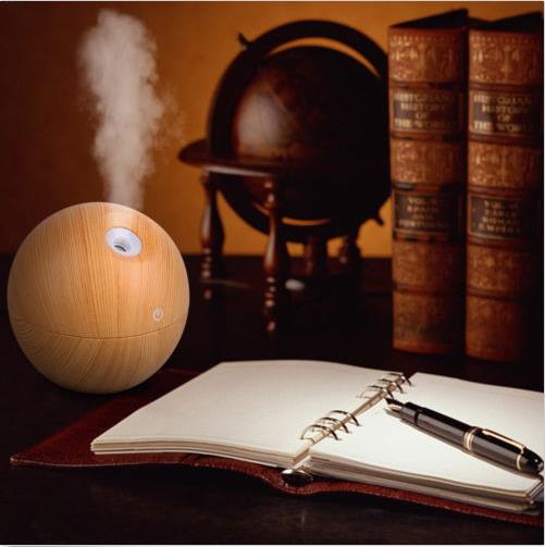130ml USB Aromatherapy Essential Oil Diffuser Ultrasonic Cold Mist Humidifier