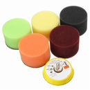 Drillpro 16pcs 2 Inch Sponge Flat Polishing Buff Pad for Car Polisher