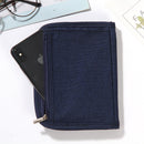 IPRee Card Holder Oxford Cloth Minimalist Short Payment Document Pack Travel Package Ticket Cash