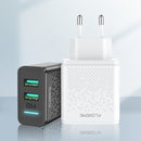 FLOVEME 2.4A Dual USB Ports Phone Charger EU Plug for Oneplus 6T Pocophone f1 S9 Xiaomi Mi8 Note 9