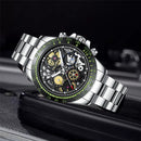 TEVISE T863 Date Display Business Style Automatic Mechanical Watch Full Steel Men Watches