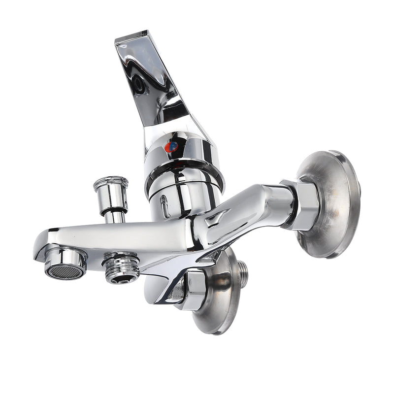 Bathroom Tub Shower Faucet Wall Mount Shower Bath Faucet Valve Mixer Tap