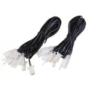 8PCS 24LED Emergency Lights Warning Strobe Flash Lamp Bars Amber White 12V for Car Truck